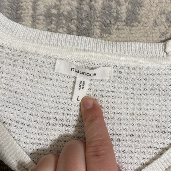 Maurice’s waffle knit sweater - Picture 4 of 4